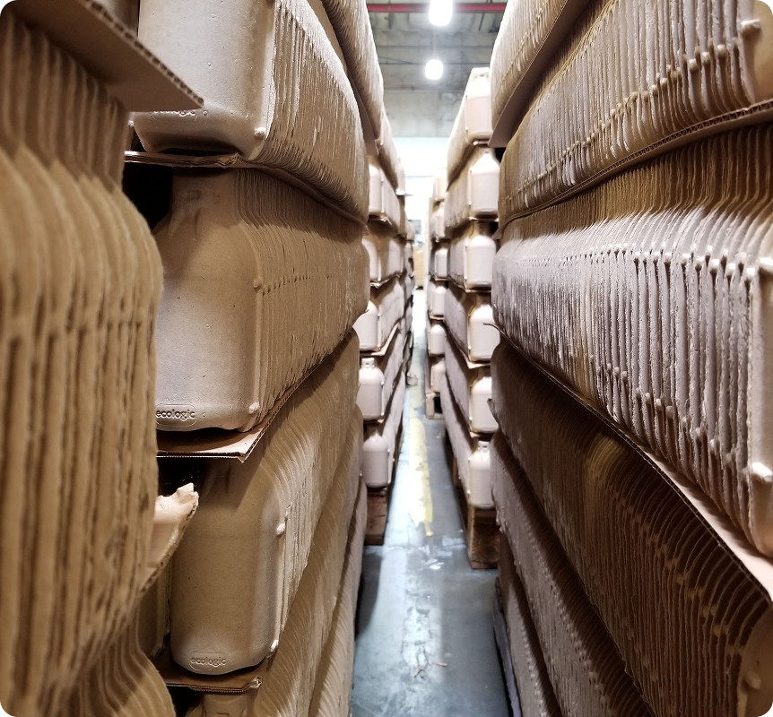 Precision-molded fiber at scale.