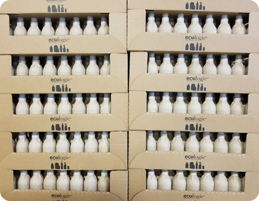 Sustainable packaging, ready for global distribution.